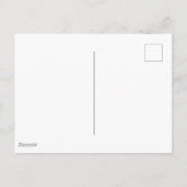 Serpent Luxe Muster - Der weiße Lotus Postkarte (Rückseite)