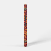 Serpent Luxe Muster - Der weiße Lotus Samsung Galaxy Hülle (Rechte Seite)