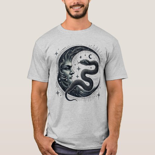 Serpent Moon T-Shirt (Vorderseite)