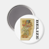 Serpent Pacal Magnet (Vorderseite/Rückseite)