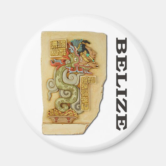 Serpent Pacal Magnet (Vorne)