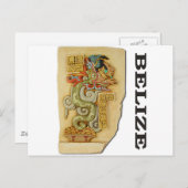Serpent Pacal Postkarte (Vorne/Hinten)