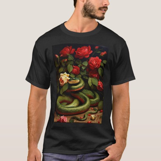 "Serpent Symbiosis" T-Shirt (Vorderseite)