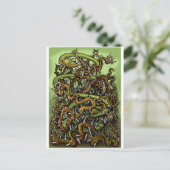Serpent Thorns Postkarte (Stehend Vorderseite)