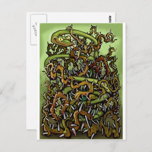 Serpent Thorns Postkarte (Vorne/Hinten)