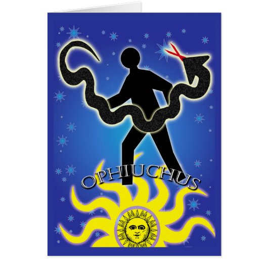 Serpentarius Ophiuchus der Schlangenträger (Vorne)