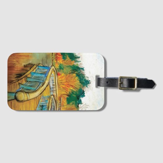 Serpentine Bridge Gepäckanhänger (Vorderseite (Horizontal))