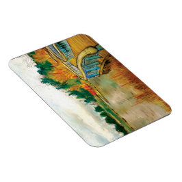 Serpentine Bridge im Chicago Botanic Garden Magnet