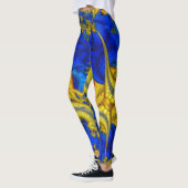 Serpentine Sapphire Blue Avatar Leggings (Links)
