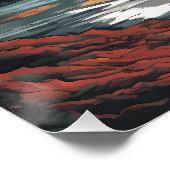 Serpentine Valley Poster (Ecke)