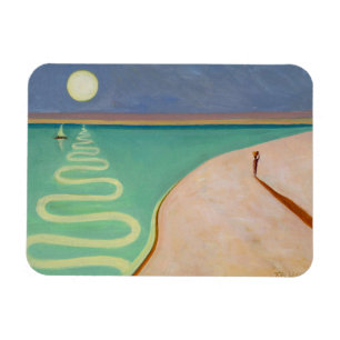 Serpentinensonnenuntergang 2004 magnet