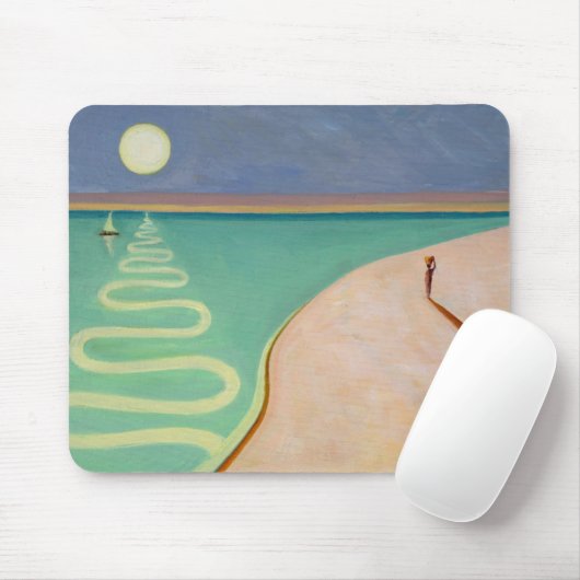 Serpentinensonnenuntergang 2004 mousepad (Mit Mouse)