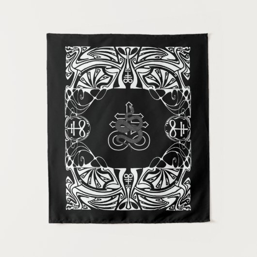 Serpentis Tapestry Wandteppich (Vorderseite)