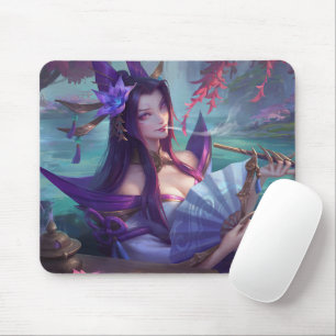 Serpents Embrace Gaming Mousepad   Schlange Hexe