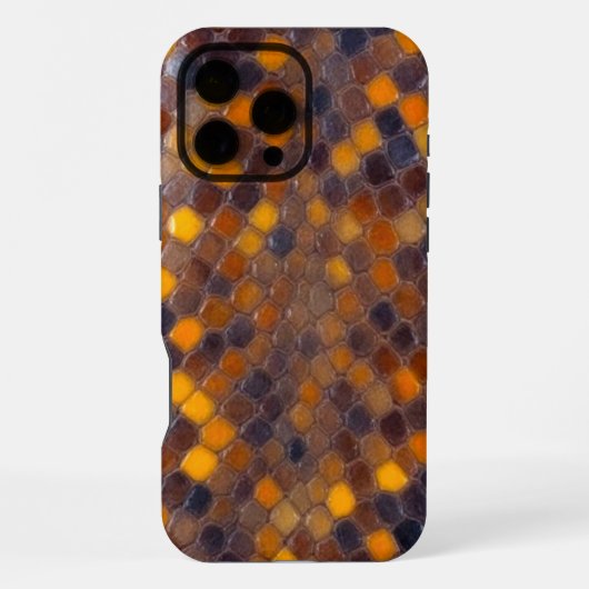 SerpShield: Brawn & Gold Edition iPhone Hülle (Rückseite)