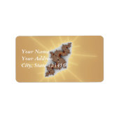 Serpus - Fraktal Adressaufkleber (Vorne)