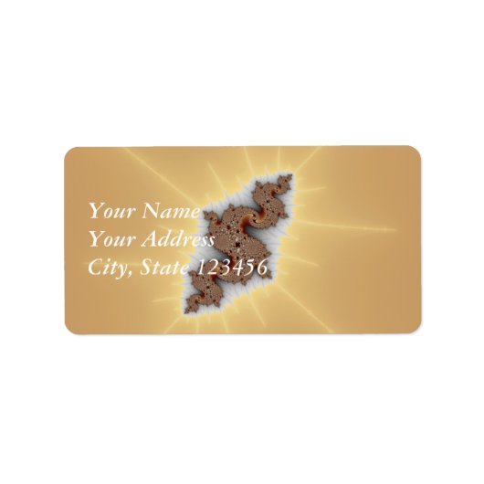 Serpus - Fraktal Adressaufkleber (Vorne)