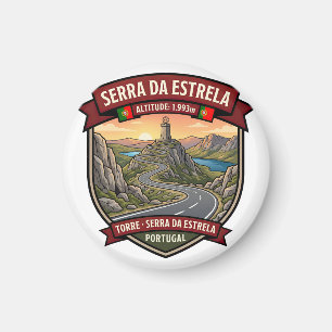 Serra da Estrela Hochlandstraße Portugal Magnet