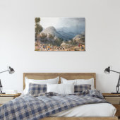 Serra de Estrella oder De Neve Leinwanddruck (Insitu (Schlafzimmer))