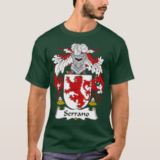 Serrano Coat of Arms Familienwappen T-Shirt