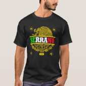 SERRANO MEXICO GOLD T-Shirt (Vorderseite)