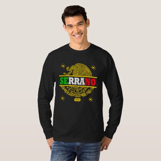 SERRANO MEXICO GOLD T-Shirt (Vorne ganz)