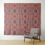 Serrano Rose Wandteppich (Beispiel (Horizontal))