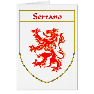 Serrano Wappen/Familienwappen