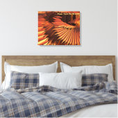 Serrationen Leinwanddruck (Insitu (Schlafzimmer))