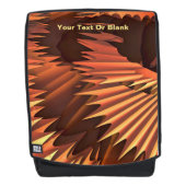 Serrationen Rucksack (Vorderseite)