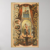 Servais Le Roy Magician Illusion VAUDEVILLE Poster (Vorne)