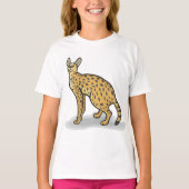 Serval Animal T - Shirt (Vorderseite)