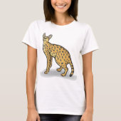 Serval Animal T - Shirt (Vorderseite)