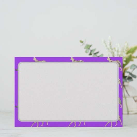 Serval Cats Briefpapier (Stehend Vorderseite)