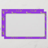 Serval Cats  Briefpapier (Vorne/Hinten)