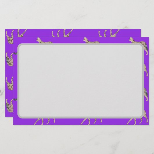 Serval Cats Briefpapier (Vorne/Hinten)