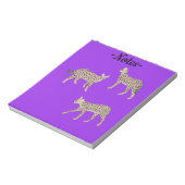 Serval Cats  Notizblock (Rotiert)