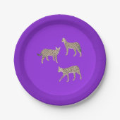 Serval Cats  Pappteller (Vorderseite)