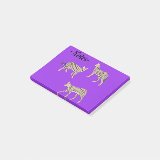 Serval Cats Post-it Klebezettel (angewinkelt)