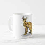 Serval Kaffeetasse (Vorderseite Links)