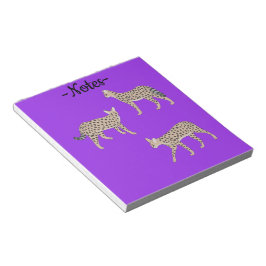Serval Katzen Notizblock