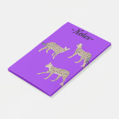 Serval Katzen Post-it Klebezettel (angewinkelt)