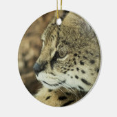 Serval Keramik Ornament (Links)