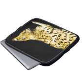 Serval Laptop Sleeve (Vorne Knopf)