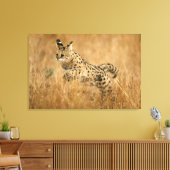 Serval Leinwanddruck (Insitu (Wohnzimmer))