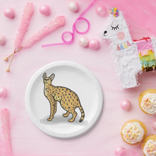 Serval Pappteller (Party)