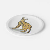 Serval Pappteller (Schrägansicht)