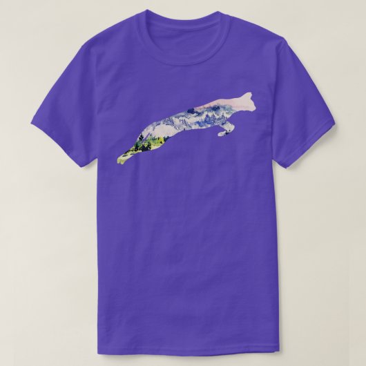 Servalkatze 2 T-Shirt (Design vorne)