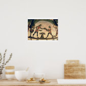 Servants Preparing Food for a Symposium, detail fr Poster (Küche)