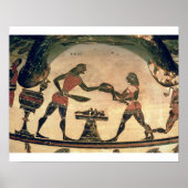 Servants Preparing Food for a Symposium, detail fr Poster (Vorne)